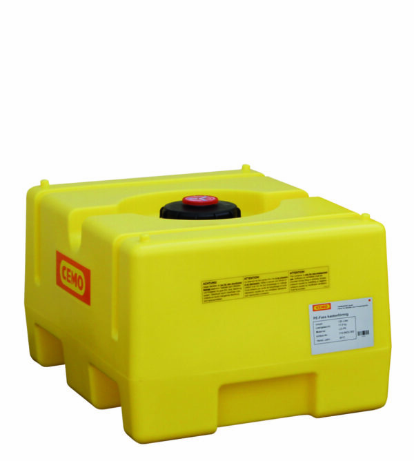 Cuve PE rectangulaire 125 litres