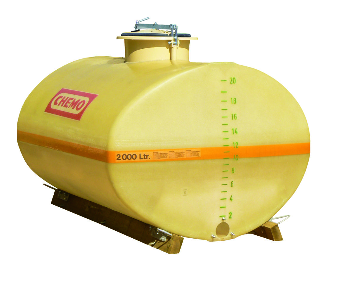 Cuve PFV ovale 2 000 l long