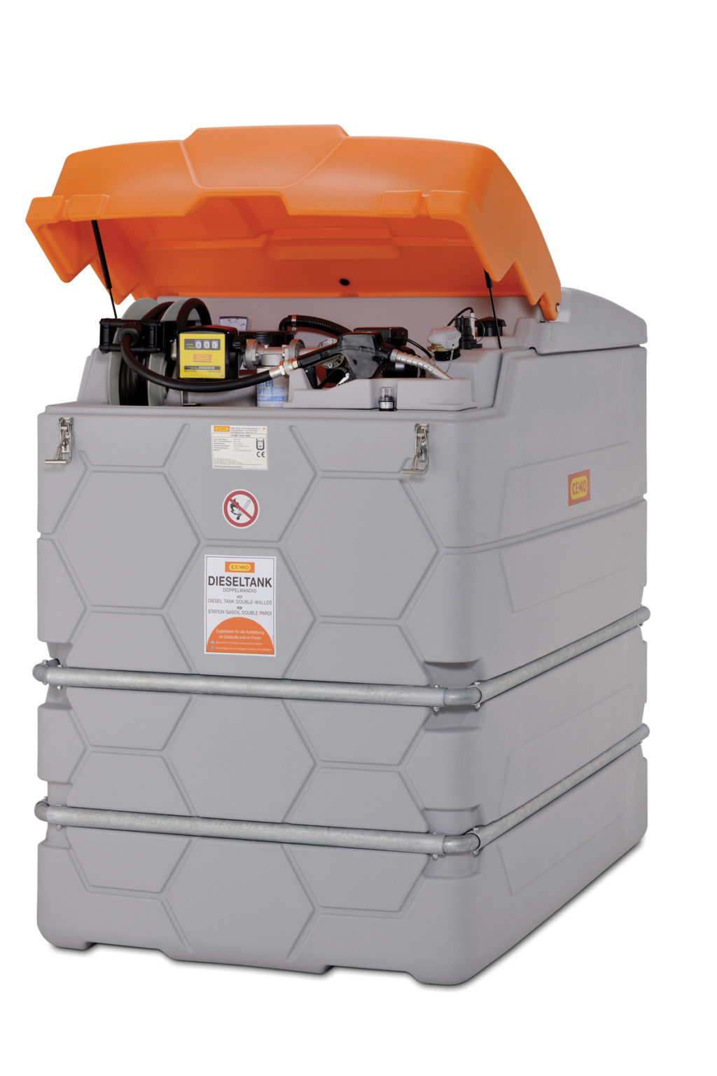 Cuve gasoil GNR 2500 litres Station GO CUBE Outdoor Premium Francoself