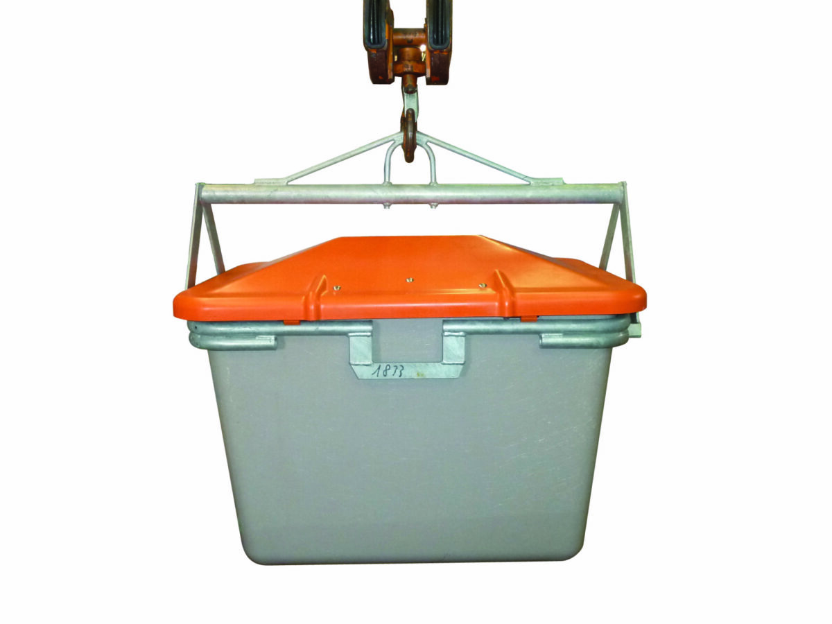 Palonnier non basculable : cadre en construction mécano-soudée sans vérin hydraulique