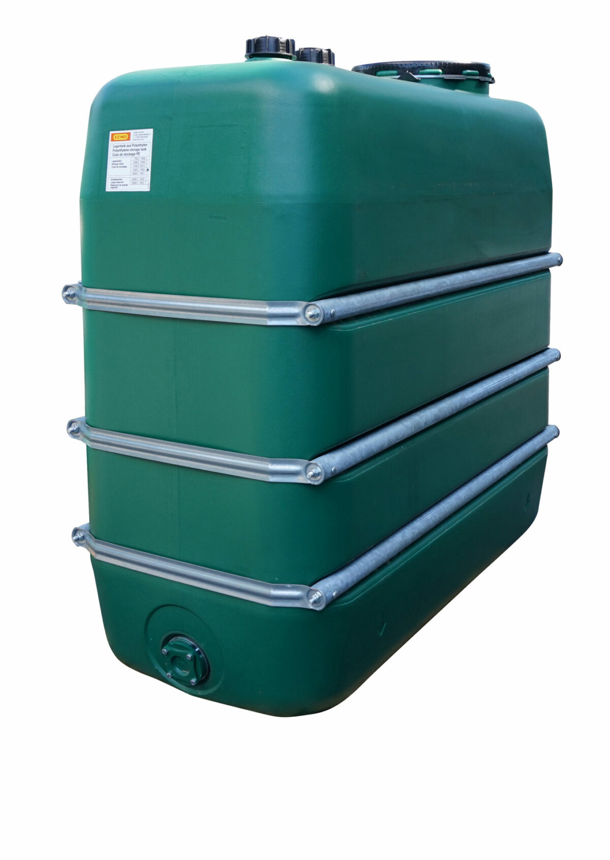 Cuves PE verticales 1 500 l