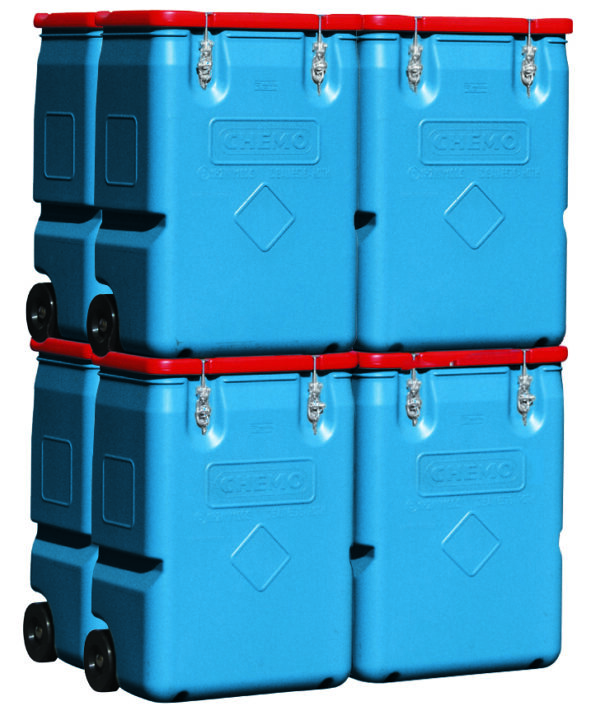 MOBIL-BOX 250 litres le lot de 8 pièces