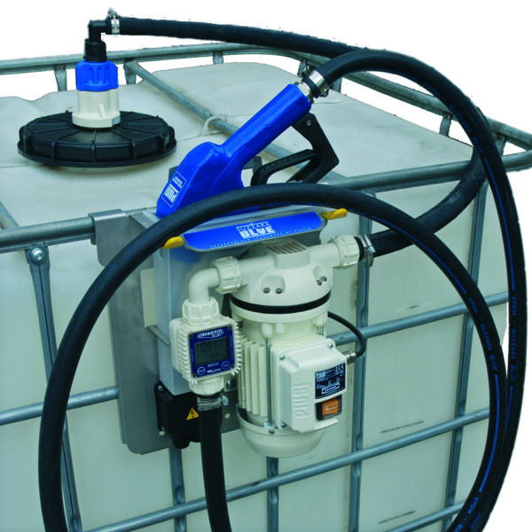 Kit de TRANSVASEMENT 230 V pour cubitainer Version PREMIUM  (canne d'aspiration en option)
