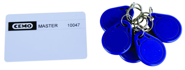 Compteur digital avec contrôle d'accès CMT 10 + 5 badges utilisateurs + 1 carte manager