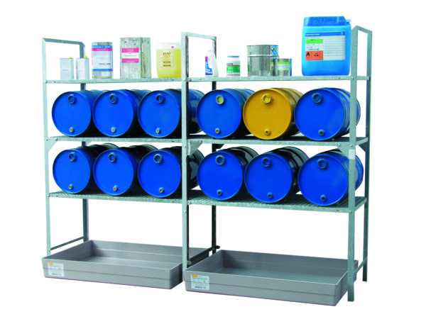 Module d’extension 540 avec cale-fûts pour 6 fûts 60 l et petits récipients