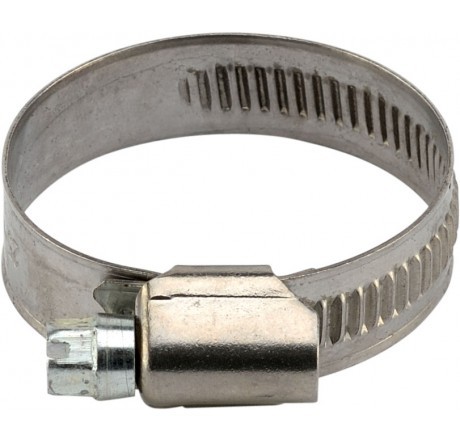 Collier de serrage en inox pour flexible DN 19