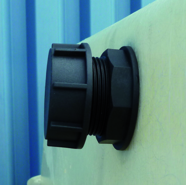avec bouchon et joint plat nitrile vidange économique : 3 cm minimum du fond