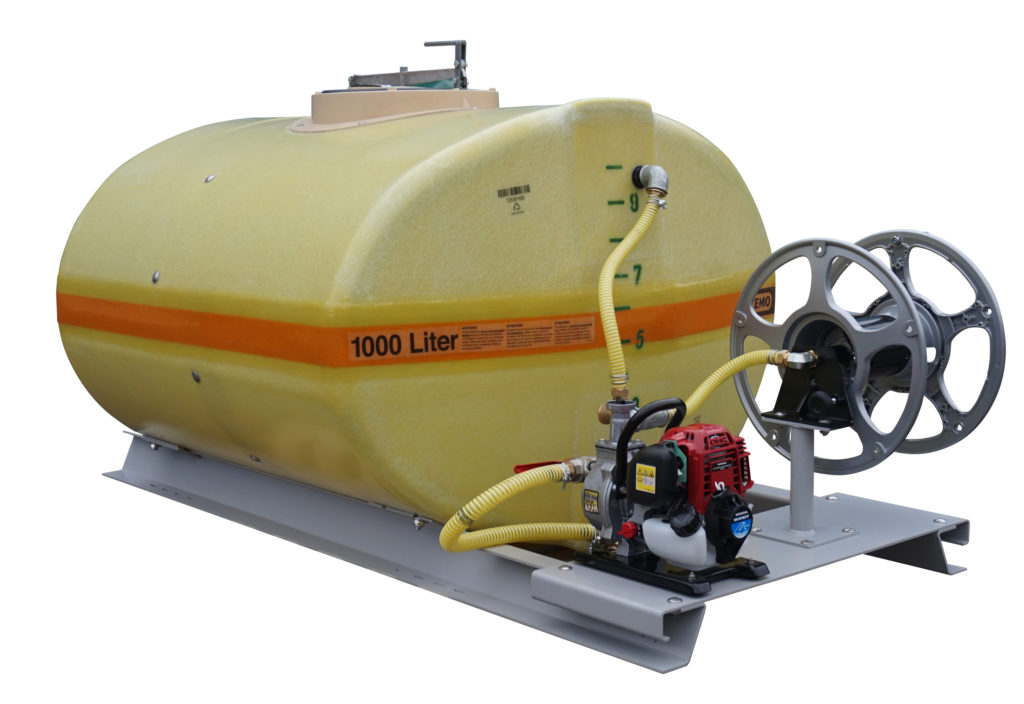 Cuve PFV Ovale quip e Sur Plateau 1000 Litres Version lectrique 