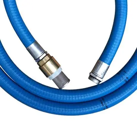 Kit d’aspiration (flexible PVC nitrile bleu renforcé DN 25