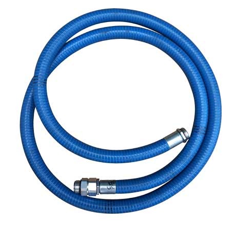 Kit de liaison (flexible PVC nitrile bleu renforcé DN 25