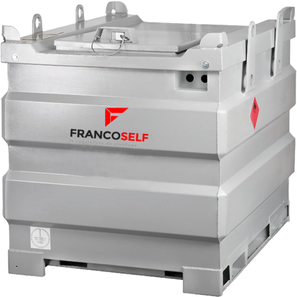 Cuve chantier gasoil GNR 1000 litres